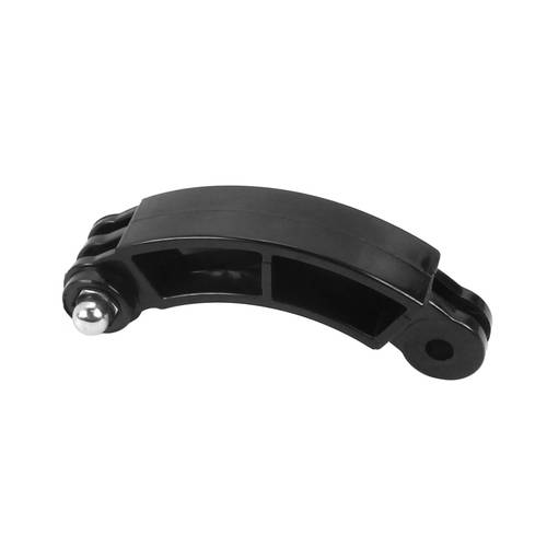 Short Curved Type Helmet Extension Arm Plastic/Metal/3D Printed Connector Mount Adapter 7.5cm for GoPro 11/10/9/8 Action Camera