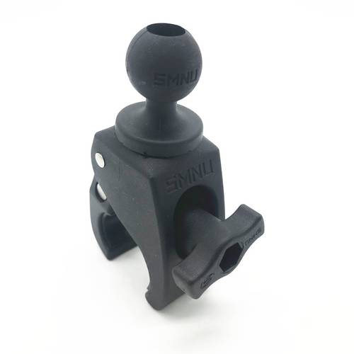 Heavy Duty Tough Claw Calmp Mount with 1 inch Diameter Rubber Ball for cell phone for gopro motorcycle