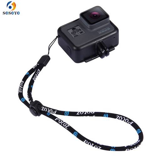 2 pcs String Hand Nylon Lanyard Rope Cord Adjustable Wrist Strap for GoPro Hero 8 7 6 5 4 3+ 2 Camera Tripod Monopod Accessories