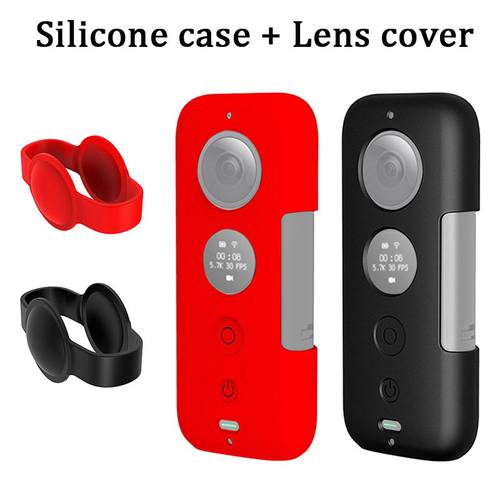 Case for Insta360 One X Protective Case Lens Silicone Case Insta 360 Scratchproof Protector Cover for Insta360 One X Accessories