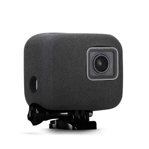 Windproof Wind Foam Noise Reduction Cover Case For Gopro Hero 7 6 5 Foam Windscreen 2018 Black Camera Sponge protect