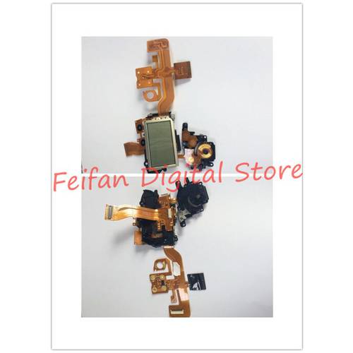 Original Top cover LCD with Flex cable FPC For Nikon D800 /D800E Camera Replacement Unit Repair parts