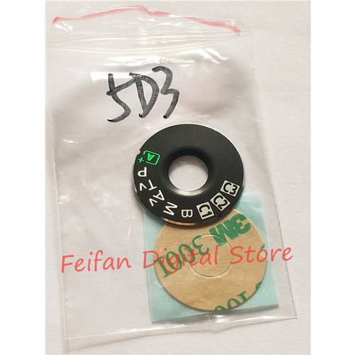NEW Top cover button mode dial For Canon 6D 5D3 5D mark III Camera Repair parts