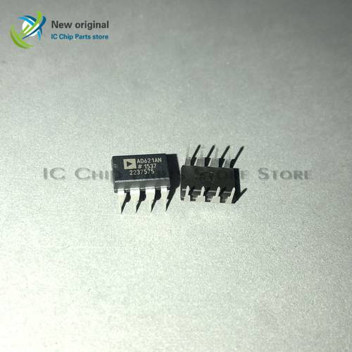 5/PCS AD621ANZ AD621 DIP8 Instrument amplifier Integrated IC Chip Original In Stock
