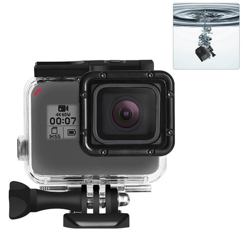 RuigPro 45m Underwater Waterproof Case for GoPro Hero 7 6 5 Black Diving Protective Cover Housing Mount for Go Pro Accessory