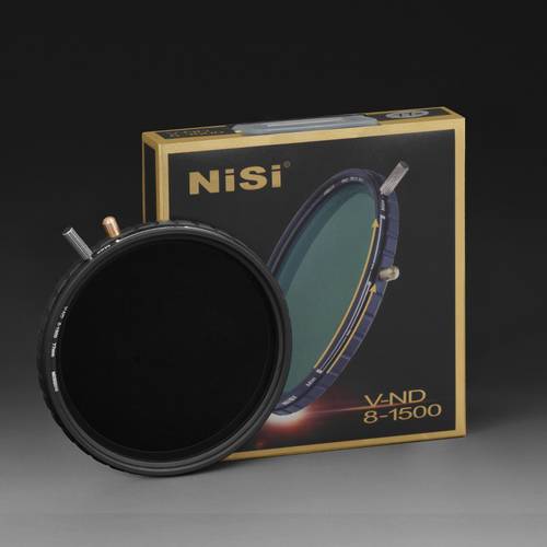 NiSi 67mm 72mm 77mm 82mm ND8-1500 Variable ND Filter Multi Coating Neutral Density Adjustable ND8 to ND1500 Lens Filters