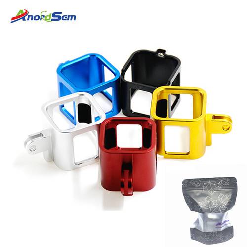 Anordsem Accessories Mount For Gopro Aluminum CNC Protect Housing Case For Gopro Hero 4 Session , 5 Session Camera Mounts
