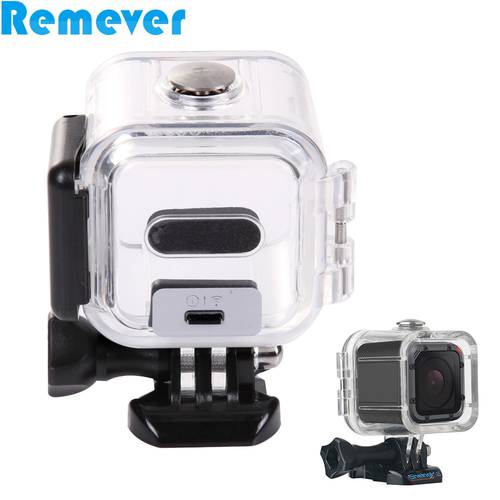 45M Waterproof Diving Surfing Case Cover Housing Shell for Gopro Hero 4 Session 5 Session Action Cameras