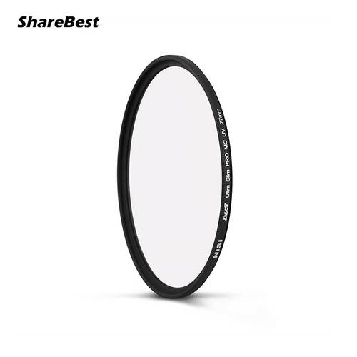 NISI 46 37 52 58 62 67 77 82 39mm MC UV Filters Ultra-thin Double Sided Multi-coated Filters high quality Japanese optical glass