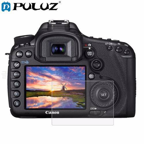 PULUZ Camera 2.5D Curved Edge 9H Surface Hardness Tempered Glass Screen Protector for Canon 5D Mark III Camera Accessories