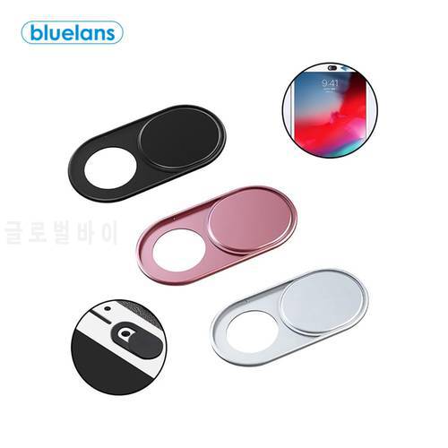 3Pcs Metal Webcam Protection Cover Sliding Cover Ultra-Thin Camera Anti-Candid Lens Privacy Protector For Mobile Phones Tablets