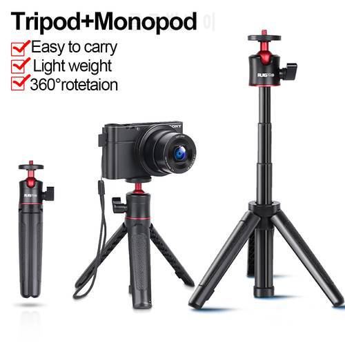 For Gopro Hero 10 9 8 7 6 5 Black for DJI OSMO Action Extendable Handle Tripod Pocket Pole Mini Selfie Stick for SLR mirrorless