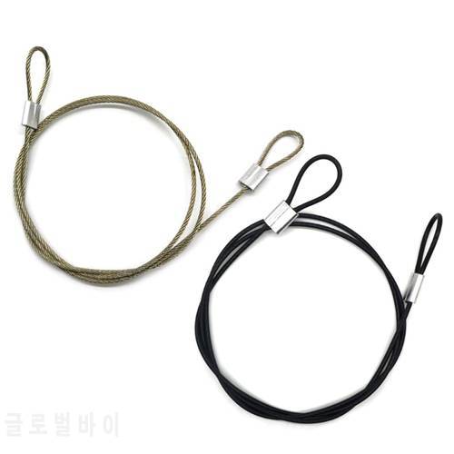 Safety Strap Stainless Steel Tether Lanyard Wrist Hand 60cm For GoPro Camera New