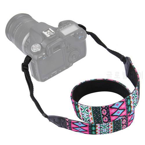 PULUZ Retro Ethnic Style Camera Strap Shoulder Neck StrapBelt for Sony Canon SLR DSLR Cameras r30 Accessories