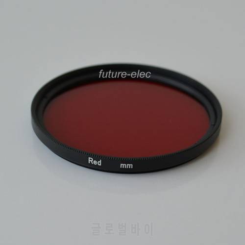 Red 30 37 40.5 43 46 49 Full Color Colour Camera Lens Lenses Filter 30mm 37mm 40.5mm 43mm 46mm 49mm For Sony Minolta Sigma AB01
