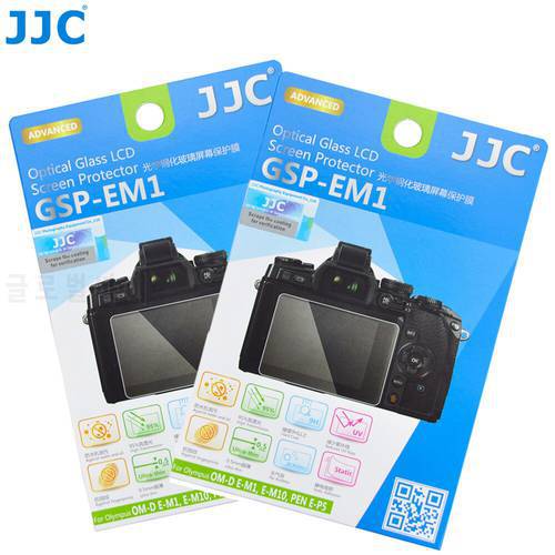 JJC 2PCS/LOT LCD Screen Protector for OLYMPUS OM SYSTEM OM-5 OM-D E-M1 Mark III E-M1 III E-M5 III E-M10 III PEN E-PL8 Nikon Z30
