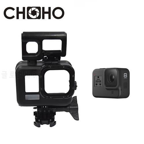 For Gopro 8 Black Waterproof Housing Case Diving 60M Cover Protective Shell Underwater Black Box For Go Pro Hero 8 Accessories