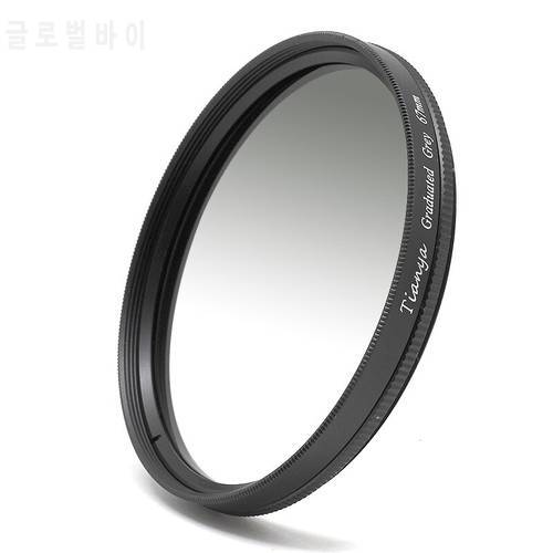 WTIANYA 40.5mm GND4 Soft Graduated ND4 0.6 GC-GRAY Soft-Edge Neutral Density Filter 40.5 mm