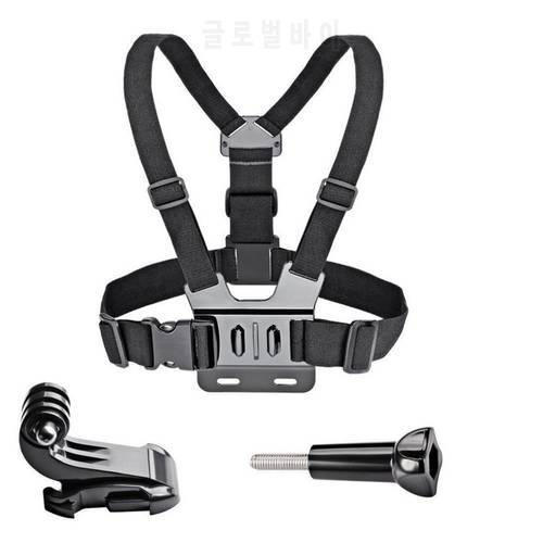 Adjustable Chest Strap Mounting Strap for GoPro Hero 7/6/5 4K Sports Camera, Easy to Install Camera Mounting Strap and Portable