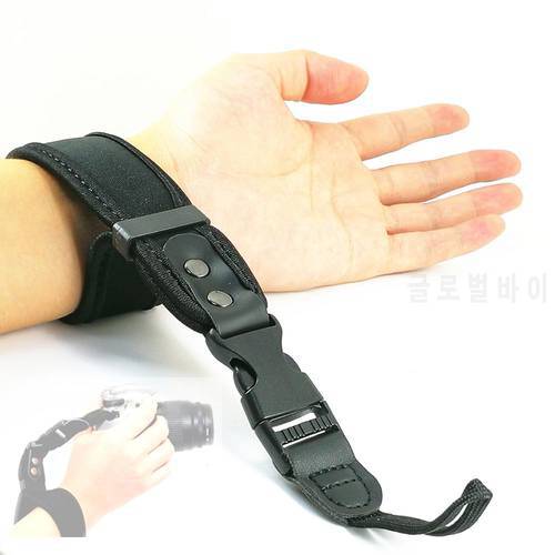 Neoprene Soft Quick Detachable Wrist Hand Strap for Canon Nikon Sony Fujifilm Fuji DSLR Camera