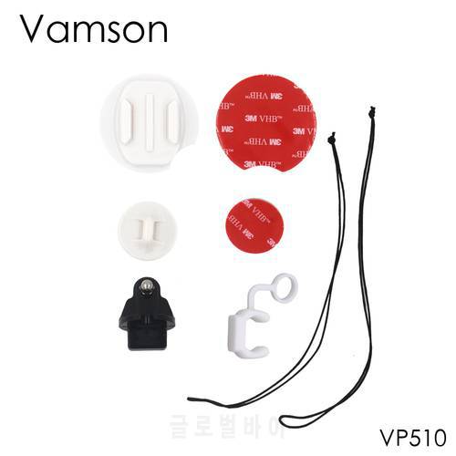 Vamson for GoPro Surfboard Set Snowboarding Mount Surf Pack for Gopro Hero 11 10 9 8 7 6 5 for Xiaomi for DJI OSMO Action VP510