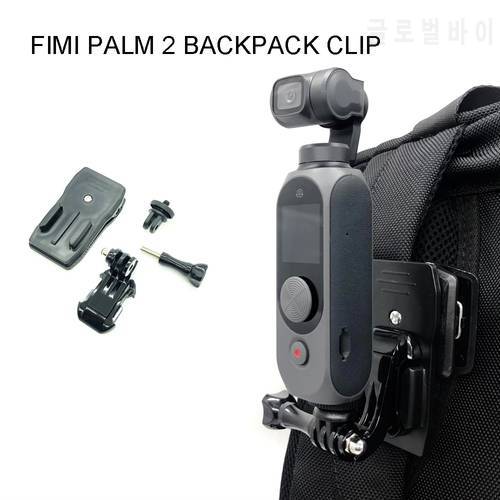FIMI PALM2 Pro Backpack Holder Mount Clip Stand bracket Adapter Stabilizer For GOPRO 9 Handheld Aerial gimbal CameraAccessories