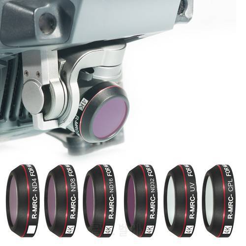 Lens Filters For Mavic Pro 4K UV CPL Neutral Density Camera Filter Set For DJI Mavic Pro Drone Accessories STAR ND 4 8 16 Filter