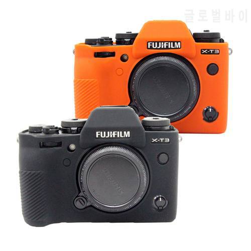 Silicone Case Rubber Camera case For Fujifilm XT3 XT4 FUJI XT3 XT4 XS10 XT200 XT10 XT20 Cover Skin Tempered glass Gift