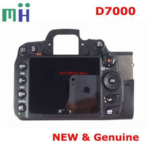 NEW For Nikon D7000 Back Cover Rear Case Shell with LCD Button Flex Camera Replacement Unit Repair Spare Part