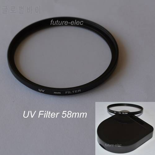 58mm 58 Ultraviolet Ultra-Violet UV Filter Filters Lens Protector for Canon Rebel T5 T3 XS T5i T4i T3i T2i T1i XSi XTi XT Lenses