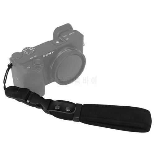 Haoge Camera Hand Wrist Strap with 2 Connections for Canon Nikon Sony Fujifilm Ricoh DSLR SLR Mirrorless Point & Shoot Cameras
