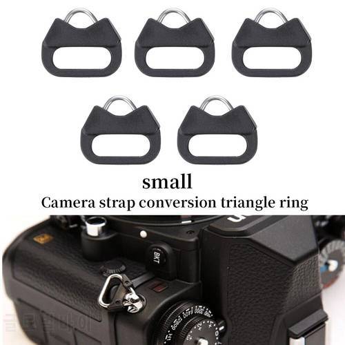 Camera Strap Adapter Ring Triangle Metal Ring Fuji XT30 T20 XT4 X100V Sony A7R3 A7R4 A6100 A6600 Canon Nikon SLR Conversion Ring