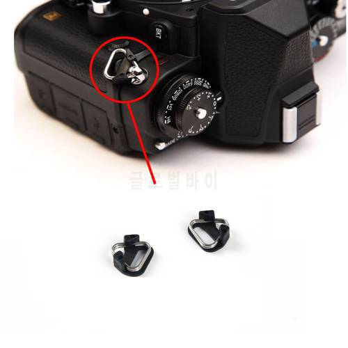 1-250pairs Camera Rings Hook Replacement Alloy Split Ring Triangle for Camera Shoulder Strap lanyard