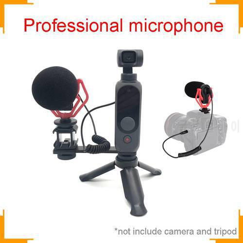 microphone for FIMI Palm2 pro gimbal camera palm2 mic-phone Handheld camera Accessories hi-fi sound quality noise reduction