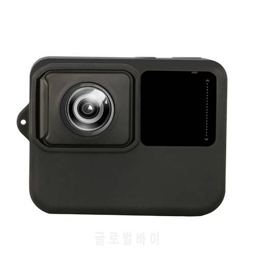 Anti-fall Camera Frame Protective Cover Silicone Case for Insta360 ONE R Boosted Battery Base 360° Panoramic Action Camera