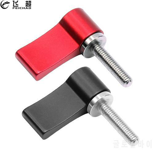 Pack of 2 M4 M5 Thread Aluminum Screw 17mm 20mm 25mm Adjustable Handle Wrench Wing Lock Adapter Wrench Camera Clamp Accessories
