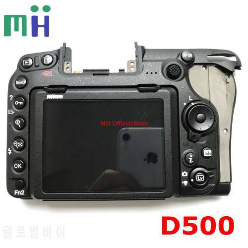 NEW For Nikon D500 Back Cover Rear Shell Case with LCD Button Flex cable FPC Camera Repair Spare Part