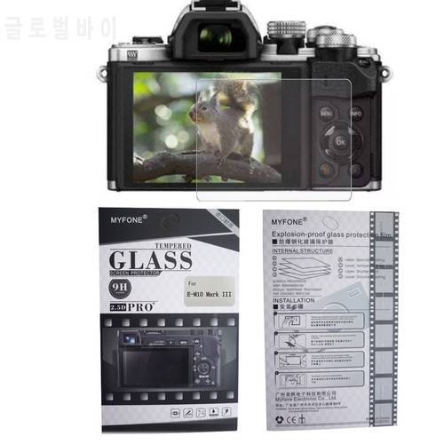 Camera Tempered Glass Screen Protector For OLYMPUS E-M1 Mark II E-M5 Mark II E-M10 Mark II E-M10 Mark III OM-D EM1