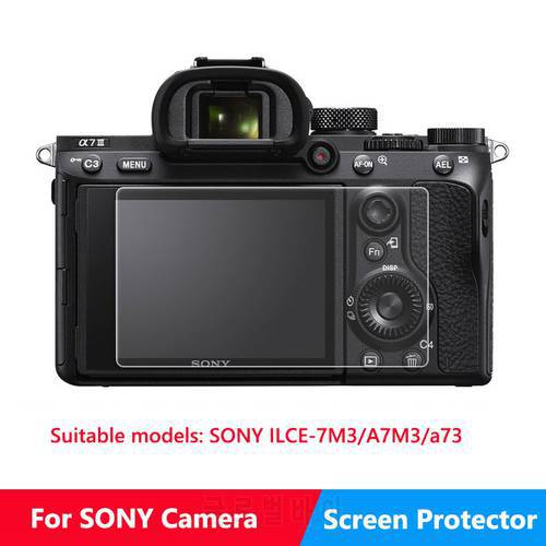 Tempered Glass Camera Screen Protector for SONY A7M3 A7R3 a7RIII A73 A7RM3 Screen Protection Protective Film