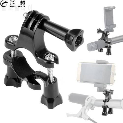 For Go Pro Accessories Bike Motorcycle Handlebar Seatpost Pole Mount Tripod Adapter for Gopro Hero 8 7 6 5 4 3+ Yi Action Camera