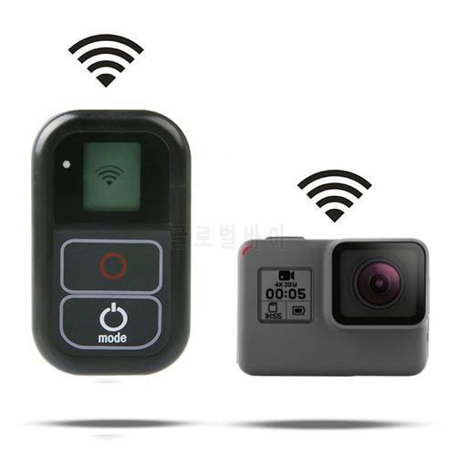Waterproof Wireless WiFi Remote For Gopro Hero 8 7 6 5 4 Session Go pro 5 6 3+ Smart Remote Control Charging Cable Kits