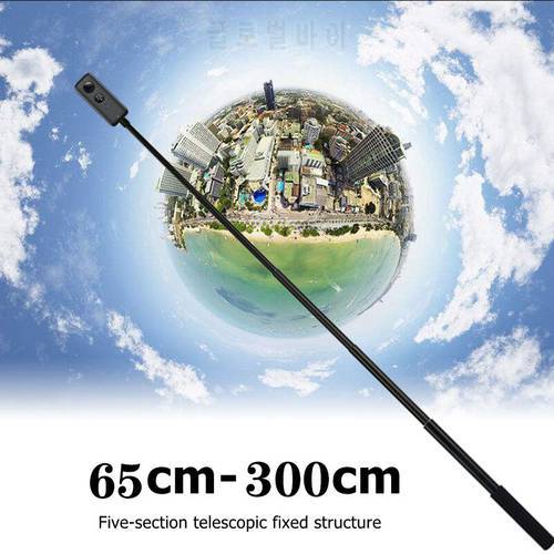3M 1.5M Cellphone Carbon Selfie Stick Insta360 X3 One X2 R Portable Invisible Handle Rotation Pole Monopod For GoPro 11 10 9 Max