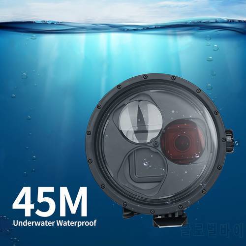 Waterproof Housing Case For GoPro Hero 7 6 5 Black Underwater Diving Protective Cases With Red Filter for gopro 7 6 5 Accessory