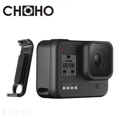 For GoPro 8 Rechargeable Side Cover Case Replacement Battery Lid Door Cover Can For Go Pro Hero 8 Black Sport Camera Accessories