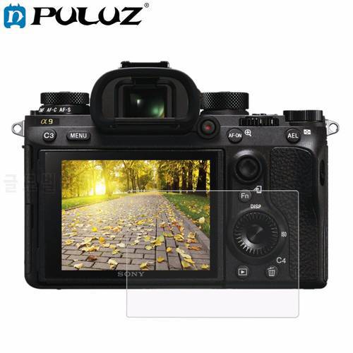 PULUZ Camera Accessories 2.5D Curved Edge 9H Surface Hardness Tempered Glass LCD Screen Protector Glass Film for Sony ILCE-9 A9