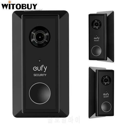 Wall Plate for Eufy Battery Video Doorbell,Stylish Doorbell Panel 35 degrees Left and Right Adjustment Bracket Sturdy Durable