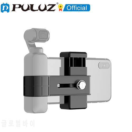 PULUZ Smartphone Fixing Clamp 1/4 inch Holder Mount Bracket for DJI OSMO Pocket / Pocket 2 Adapter