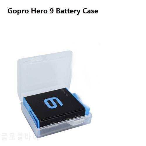 Go Pro Hero 10 9 8 Accessories Plastic Battery Case Storage Box Cover Camera Accessories for Gopro 10/9/8 Battery Storage Box