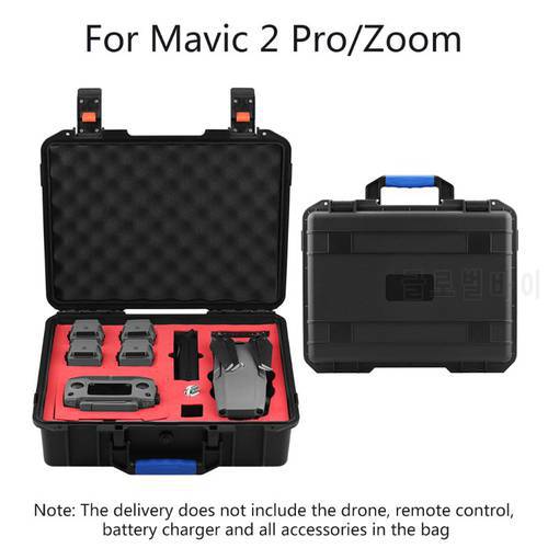 Portable Storage Box Suitcase Waterproof Carrying Case for D-ji Mavic 2 Pro/Zoom