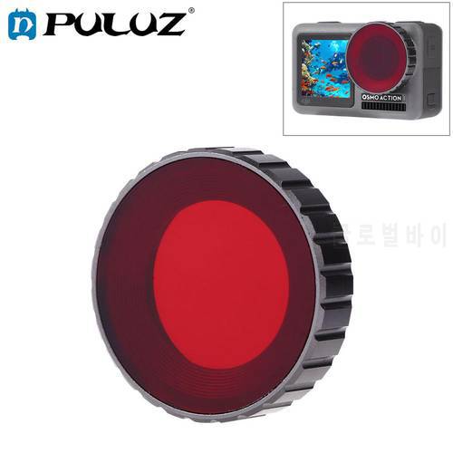 PULUZ Diving Color Lens Filter for DJI Osmo Action Housing Case Accessories